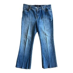Calvin Klein Women’s Flare Denim Blue Jeans Size 12